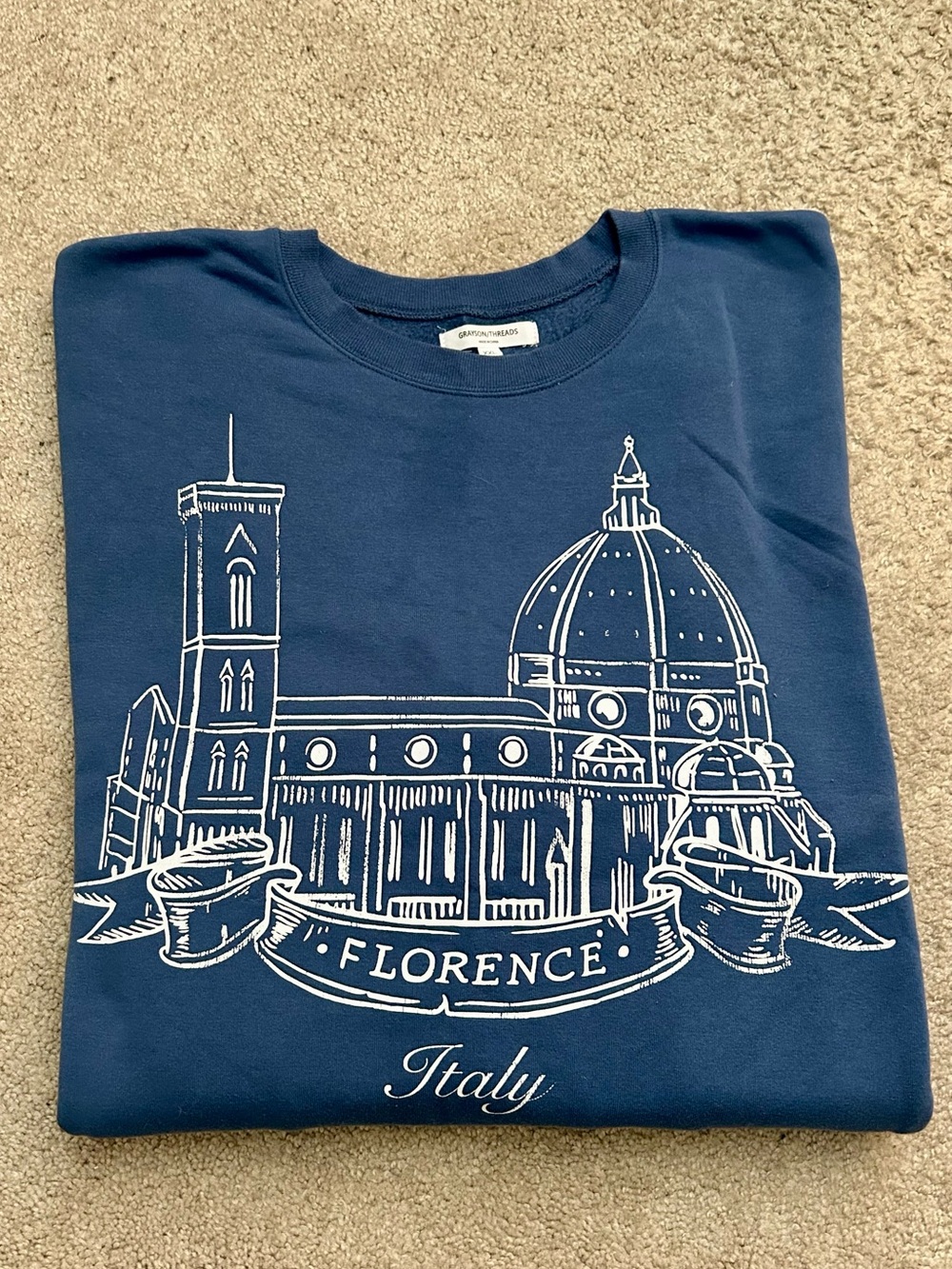 Women’s Florence Italy Graphic Crewneck Sweatshirt